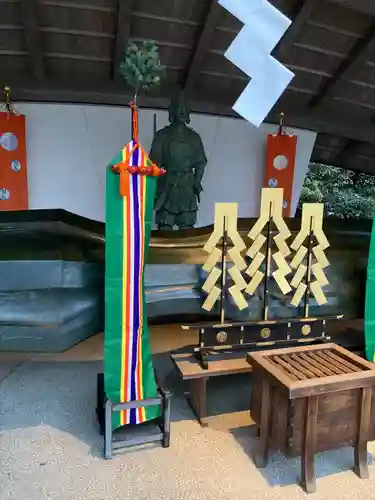 白鷺神社の像