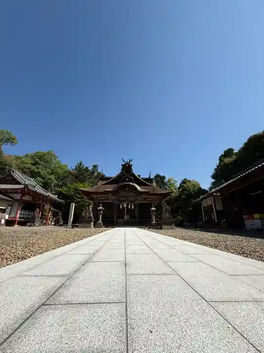 柏原八幡宮の本殿・本堂