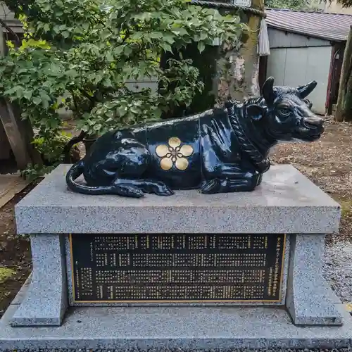 新井天神北野神社の狛犬