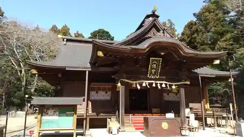 水戸八幡宮の本殿・本堂