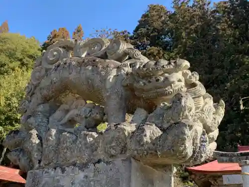 古殿八幡神社の狛犬