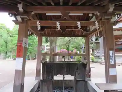 鳩森八幡神社の手水舎