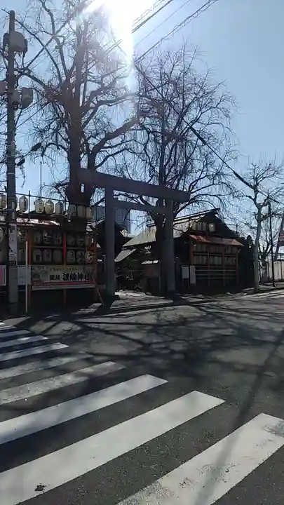 波除神社(波除稲荷神社)の鳥居
