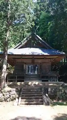 戸隠神社火之御子社の本殿・本堂