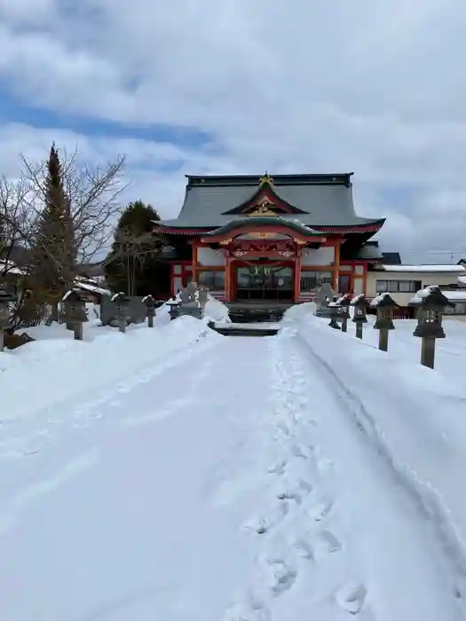 栗山天満宮の本殿