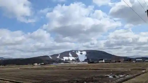 相馬妙見神社の景色