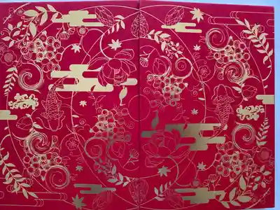 令和大改修寄進御朱印帳❣️
朱色が鮮やかで 輪廻転生を表している金箔が
とても豪華🤩