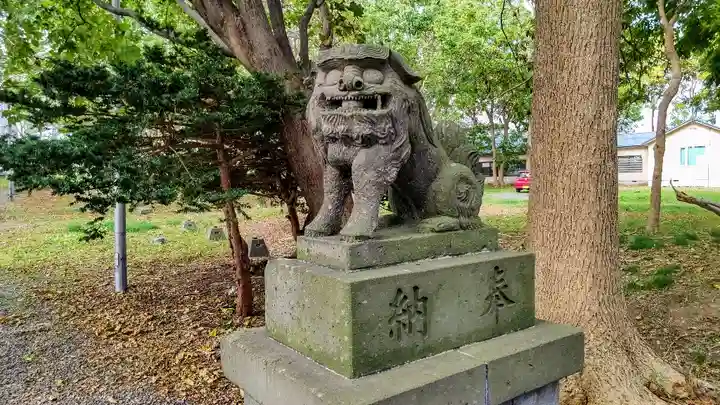 羽幌神社の狛犬