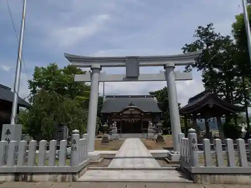 白山神社の鳥居