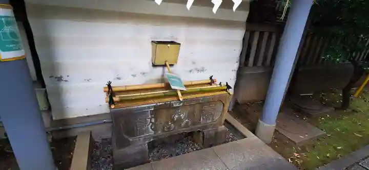 櫻田神社の手水舎