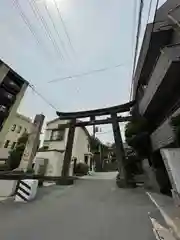 白山神社の鳥居