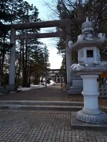 岩見澤神社の鳥居