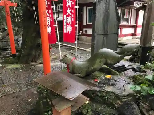 水稲荷神社の狛犬