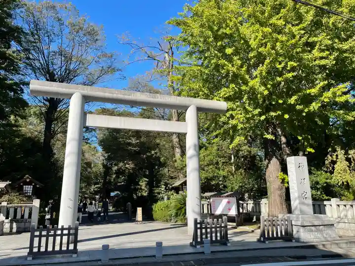 阿佐ヶ谷神明宮の鳥居