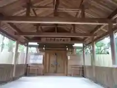 箕曲中松原神社の本殿