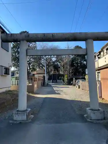 岩槻愛宕神社の鳥居