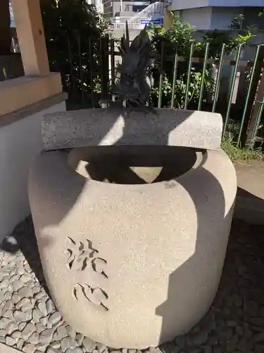 鶴見神社の手水