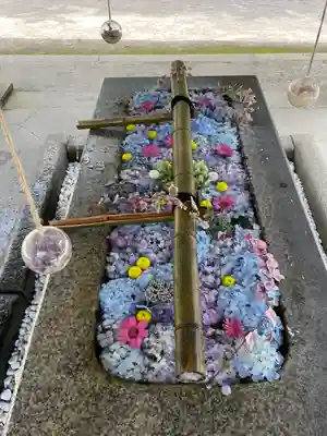 函館八幡宮の手水舎