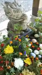 滑川神社 - 仕事と子どもの守り神の手水