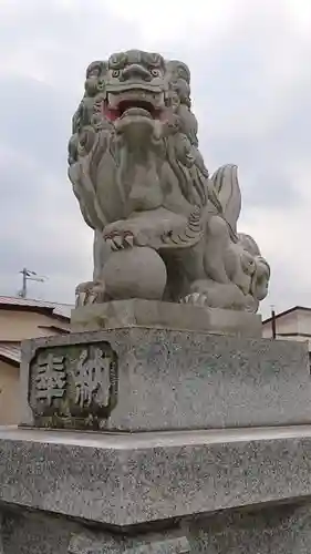 栗山天満宮の狛犬