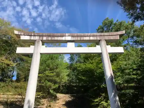 常陸国出雲大社の鳥居