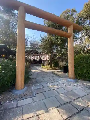 堀越神社の鳥居