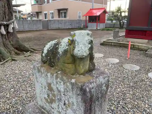 古市場天神社の像