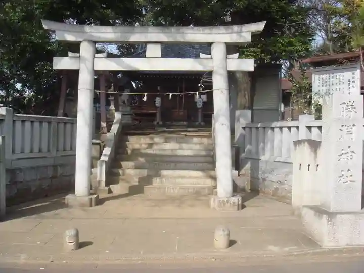 勝淵神社の鳥居