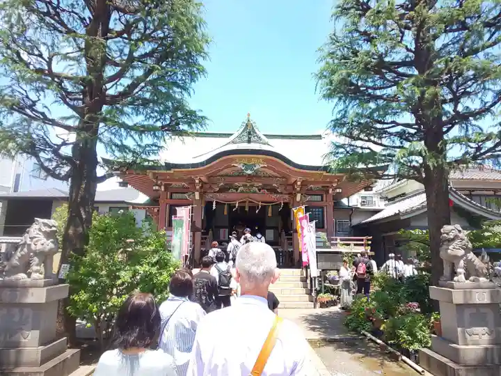 今戸神社の本殿・本堂