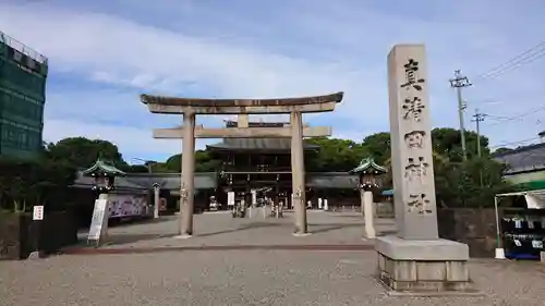 真清田神社の鳥居