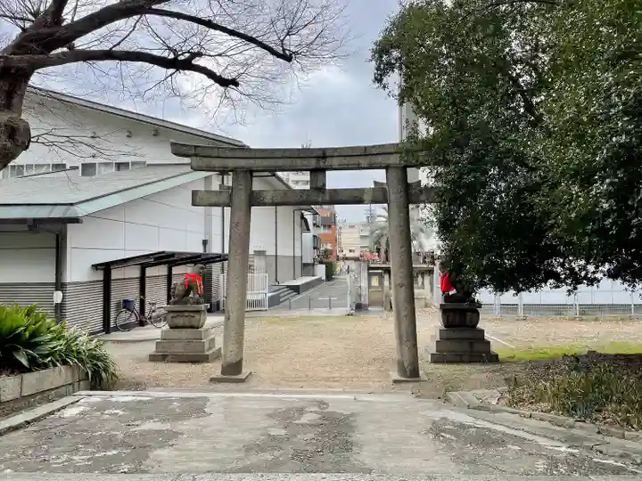 大海神社(住吉大社摂社)の鳥居