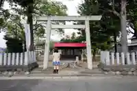 神明社(大海道町)の鳥居