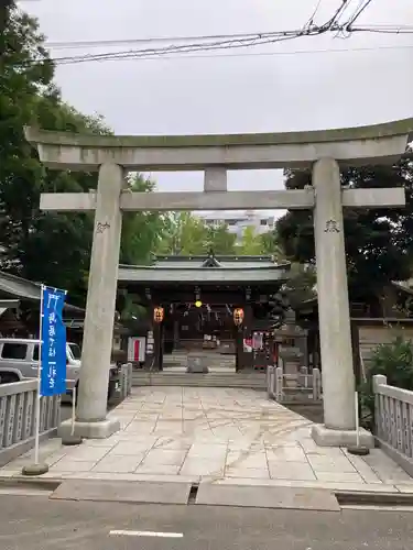 下谷神社の鳥居