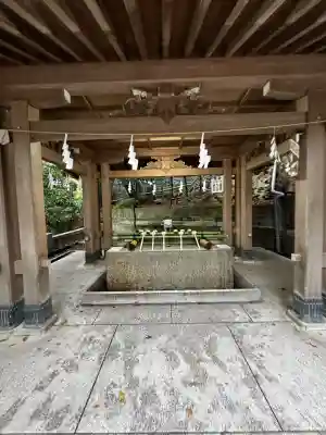 江島神社の手水舎