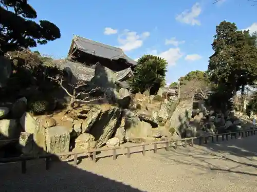 粉河寺の庭園