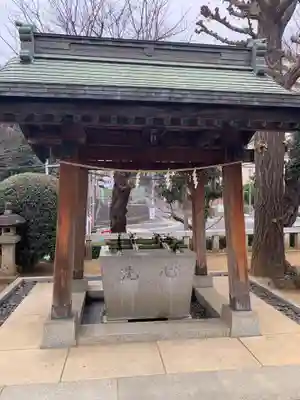 諏訪神社の手水舎
