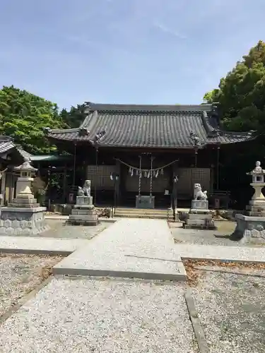 諏訪社の本殿・本堂