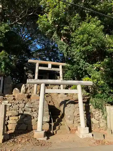 笠上神社の鳥居