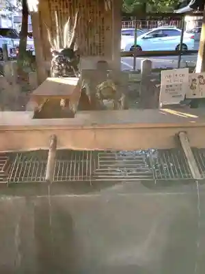 真清田神社の手水舎