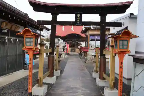 大鏑神社の鳥居