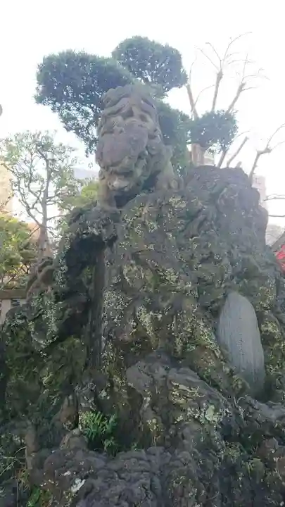 千葉神社の狛犬