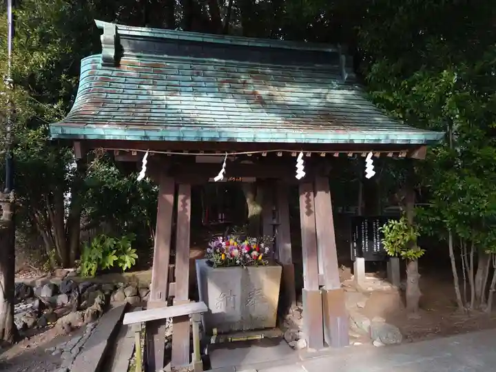 富知六所浅間神社の手水舎