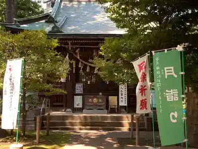上高田氷川神社の本殿・本堂