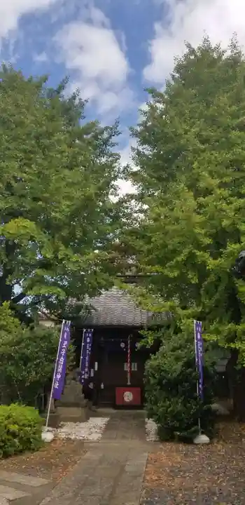 王子白髭神社の本殿・本堂