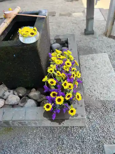 上尾御嶽神社の手水