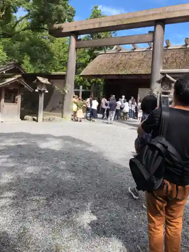 伊勢神宮外宮（豊受大神宮）の鳥居