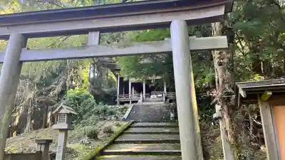 金峯神社(吉野町)の鳥居