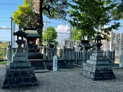 田光八幡社の末社・摂社