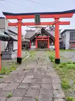 輪西稲荷神社の鳥居