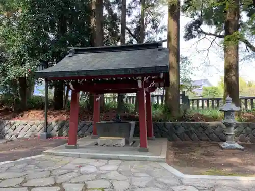 一幣司浅間神社の手水